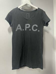 A.P.C.アーペーセー半袖Tシャツカットソーロゴトップスレディース