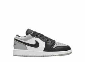 Nike GS Air Jordan 1 Low "Shadow Toe" 22.5cm 553560-052