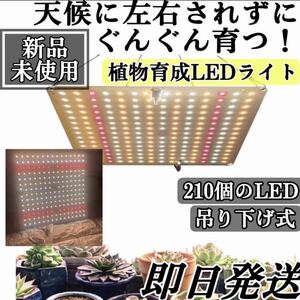 新品！未使用品　即日発送　省エネ　吊り下げ式　植物育成ライト LED ライト 栽培 室内栽培 家庭菜園　ガーデンライト