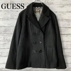 GUESS ゲス ウール コート ジャケット アウター レディース ブラック 黒