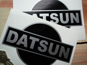 海外　限定品　送料込み 　Datsun Rising ダットサン ステッカー 150mm セット　　　ステッカー