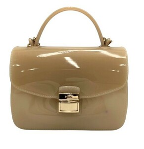 FURLA フルラ CANDY SUGAR MINI 2way キャンディシュガーミニ ショルダーバッグ ベージュ 