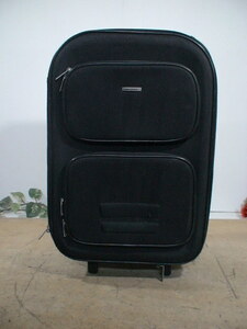 4838　BON VOYAGE　黒　スーツケース　キャリケース　旅行用　ビジネストラベルバック