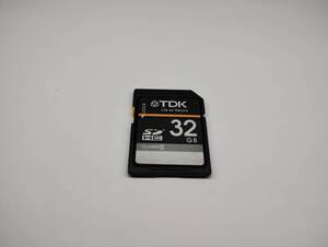 TDK　32GB　SDHCカード　フォーマット済み　SDカード　メモリーカード