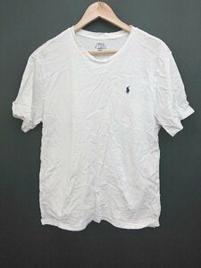 ◇ POLO RALPH LAUREN キッズ 子供服 ポニー 半袖 Tシャツ カットソー サイズXL/TG/EG(18-20)170 ホワイト メンズ P