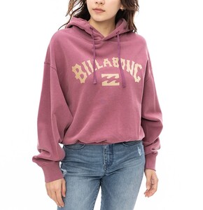 【SALE】★送料無料★2024秋冬 新品【BILLABONG/ビラボン】ARCH LOGO SWEAT PARK パーカー MQM0 レディースL BE014013