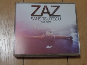 2枚組CD+DVD 国内盤アルバム★ZAZ SANS TSU TSOU LIVE TOUR ZAZ ライブ！～聞かせてよ、愛の歌を～★CD2は日本のみのボーナスCD