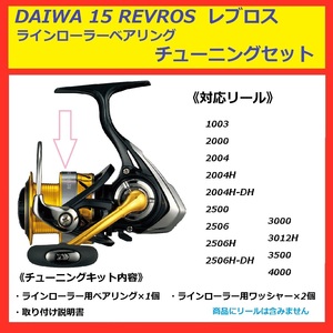 ● 送料込 DAIWA ダイワ 15 REVROS レブロス ラインローラー ベアリング セット