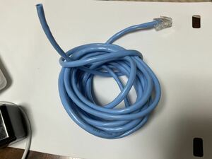 ［日本製］Lan ケーブル:関西通信電線 UTP-C5E ［RJ45一つ付き］約4m10cm