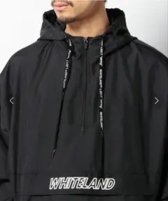 WHITELAND/ホワイトランド/Nylon Anorak　ハーフジップ　F