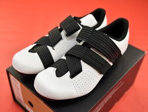 送料無料1★Fizik★フィジーク Tempo Powerstrap R5 シューズ size:43 (換算値 27.7cm) ホワイト/ブラック