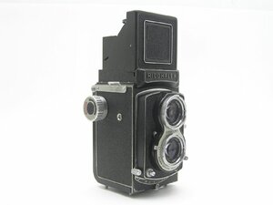 ★ハローカメラ★3962 RICOHFLEX RIKEN RICONAR 8cm F3.5 正常作動せず 部品取りジャンク 二眼レフ 1円スタート