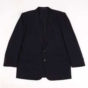 コムデギャルソン オムCOMME des GARCONS HOMME シャドーヘリンボーンウール2Bジャケット 紺L