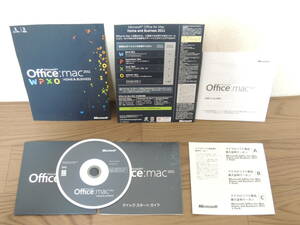 ★Microsoft Office Mac 2011 Home & Business 1ユーザー 1Mac