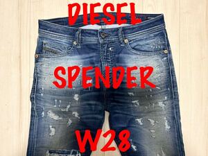 即決 ハードダメージ加工 JoggJeans DIESEL SPENDER 0670U ディーゼル スペンダー W28