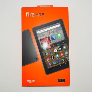 Fire HD 8 タブレット (第12世代 2022年発売) ブラック タブレットPC [8型 /Wi-Fiモデル /ストレージ：32GB]