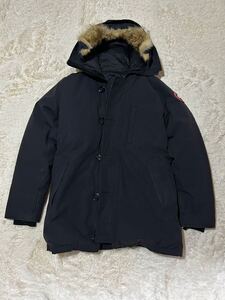 【美品】CANADA GOOSE カナダグース ジャスパー ダウンジャケット ポリエステル M ファー付 ブラック