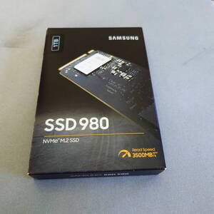 SAMSUNG製　NVMe M.2 SSD980 1TB MZ-V8V1T0B/1T