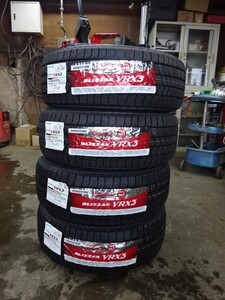 185/50R16　81Q　ブリヂストン　BLIZZAK　VRX3　新品スタッドレス　４本　