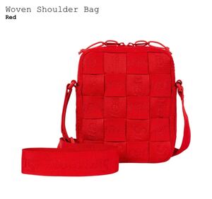 Supreme Woven Shoulder Bag シュプリーム ウーブン ショルダー バッグ Red