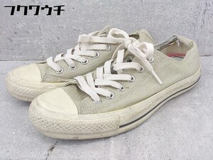 ◇ CONVERSE コンバース 1CK802 オールスター 100 MHL. OX スニーカー シューズ 24.5ｃｍ ベージュ レディース