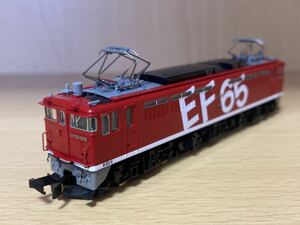 格安！　TOMIX 9137 JR EF65 1000 形電気機関車　1019号機　レインボー塗装　面倒なパーツ取付済　Nゲージ 鉄道模型 EF65 1019