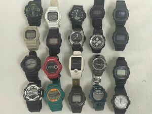 1199h CASIO G-SHOCK まとめて20本 GLX-150B GD-200 GA-400 GW-9300 GA-100LY G-8100A G-700D GA-800 G-801 G-300 AWG-M100S GW-2500 他