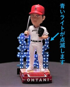 【MS】大谷翔平 SHOTIME 電光掲示板付き 点滅式 ボブルヘッド人形 世界422個限定 新品箱入り 完売品 バブルヘッド ライトアップ ドジャース