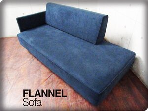 ■展示品■FLANNEL SOFA/フランネルソファ■高級■UK2.5P■ONE ARM RIGHT■モダン■2.5人掛けソファ■20万■eee5909k