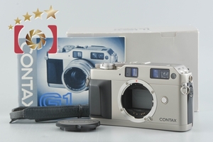 【中古】CONTAX コンタックス G1 ROM改 レンジファインダーフィルムカメラ 元箱付き