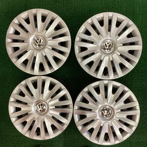 【498】フォルクスワーゲン純正スチールホイール15×6J+47 112-5H 中古品4本