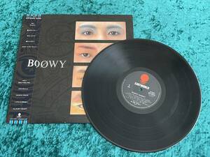 ★BOOWY/ボウイ★レコード/LP(12インチ)/Vinyl/アナログ盤★帯付★品番WTP-90334★氷室京介★布袋寅泰★