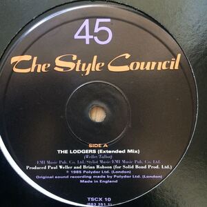 12’ The Style Council-The Lodgers