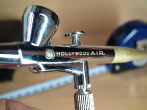 使用感が無く美品◆ハリウッドエアー・HOLLYWOOD AIR ◆PERSONAL1000◆エアーブラシメイクアップやボディーアート用エアブラシセット◆