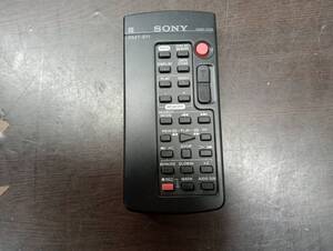 【YHA0299】★SONY RMT-811 ビデオカメラリモコン 未チェック現状渡し★JUNK