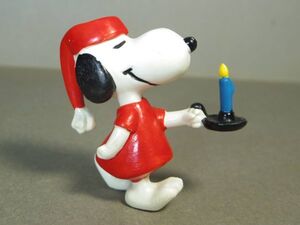 ピーナッツ スヌーピー PVCフィギュア パジャマ ろうそく Snoopy Peanuts