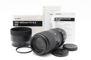 SIGMA (シグマ) Contemporary 100-400mm F5-6.3 DG OS HSM (キヤノンEF用) [新品同様] #A0557