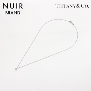 ティファニー TIFFANY&Co. ネックレス ダイヤモンド Pt 950 約3mm バイザヤード シルバー