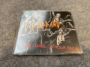 【輸入盤・CDシングル】DEF LEPPARD / IN THE CLUBS... IN YOUR FACE 