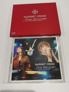 【DVD】GARNET CROW/ガーネット・クロウ　first live scope【ac02v】