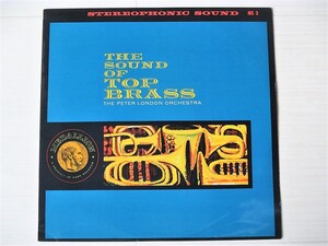 [b35]/ 赤盤 LP /『THE SOUND OF TOP BRASS（サウンド・オブ・トップ・ブラス）』/ ピーター・ロンドン楽団