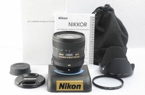 ニコン Nikon AF-S NIKKOR 24-85mm f3.5-4.5G ED VR 【元箱・おまけ付き】　#607-056-0726