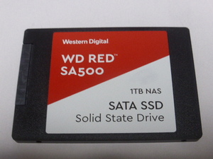 WD RED SA500 NAS SSD SATA 2.5inch 1000GB(1TB) 電源投入回数14回 使用時間26068時間 正常100% WDS100T1R0A-68A4W0 中古品です④