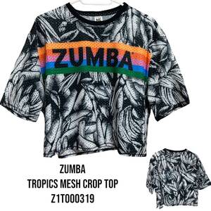 ZUMBA ズンバウェア Z1T000319 XS トロピクス メッシュ