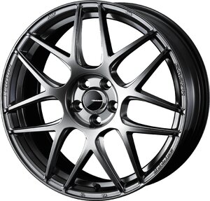 ウェッズスポーツ SA27R ホイール1本 18X8.5J 5H 114.3 +35 プラチナシルバーブラック (PSB)