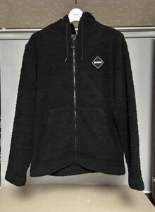 Mサイズ 黒 F.C.R.B. PILE ZIP UP HOODIE FCRB Bristol ブリストル フリース パーカー ソフネット soph.