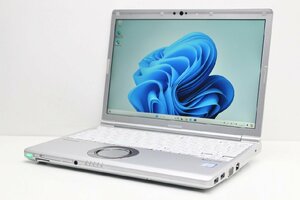 ノートパソコン Windows11 中古 Panasonic レッツノート CF-SV8 第8世代 Core i5 SSD256GB メモリ8GB Windows10 カメラ 12.1インチ