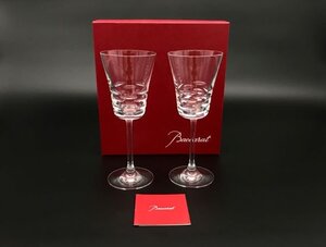 Baccarat バカラ ローラ ワイングラスペア シャンパンフルート クリスタル Φ約85mm×H約210mm 化粧箱・冊子あり