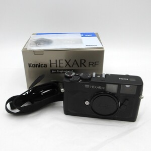 1円〜 KONICA コニカ HEXAR RF for Professional レンジファインダーカメラ 通電確認済 動作未確認 箱付 現状品 y194-3395266【Y商品】