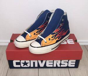 新品 CONVERSE ALL STAR US IGNT HI FLAME 1SD741 23.5cm コンバース オールスター ハイ フレイム柄 ファイヤーパターン U.S. ORIGINATOR